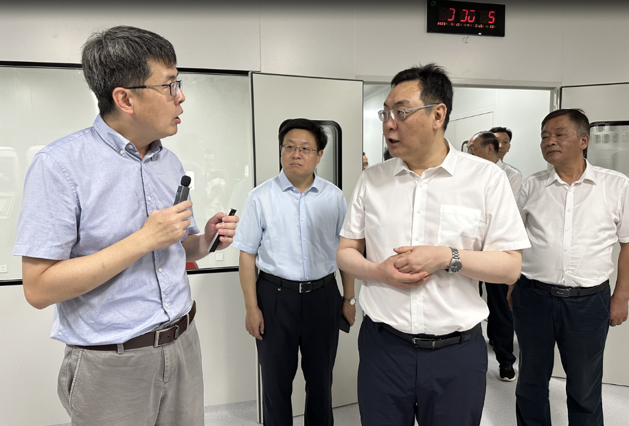 接待泰州市市委書(shū)記一行現(xiàn)場(chǎng)督查活動(dòng)